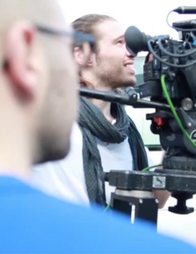 Directing on set "VW Duisburg" Corporatefilm